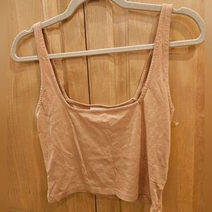 NEW Open Edit Crop Top Tank Top Size Medium